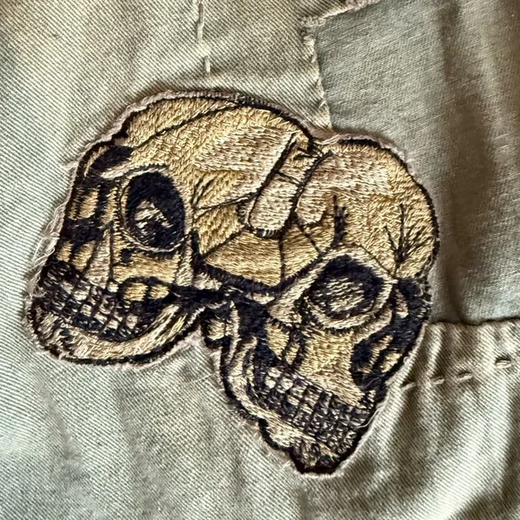 Magnolia Pearl Cotton Twill Joni Trouser Button Waist Cinch Back OS NWT